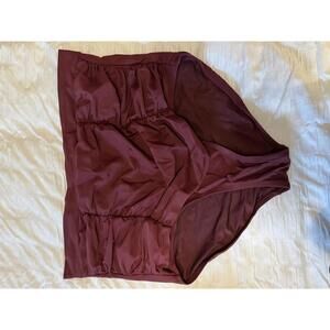 Women's Swimsuit High-Waisted Control Bikini Bottom by Shapermint - Size XL NWOT